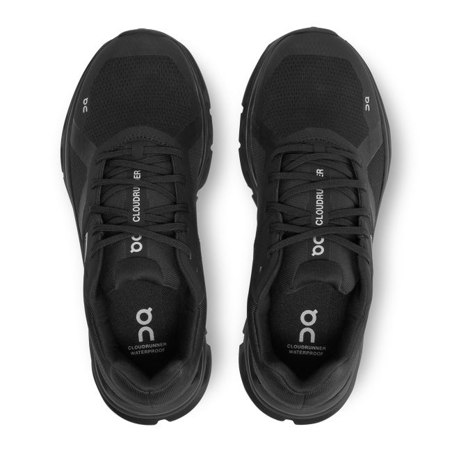 On Cloudrunner Waterproof - pantofi alergare pentru femei - negru complet