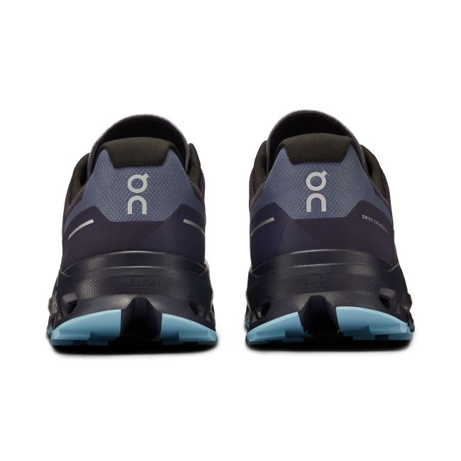 On Cloudvista - pantofi alergare pentru barbati - albastru inchis gri negru Navy | Wash