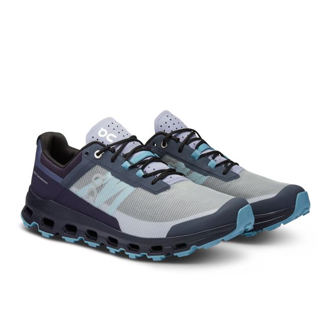 On Cloudvista - pantofi alergare pentru barbati - albastru inchis gri negru Navy | Wash