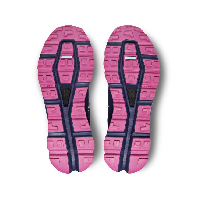 On Cloudvista waterproof - pantofi alergare pentru femei - albastru acai roz negru