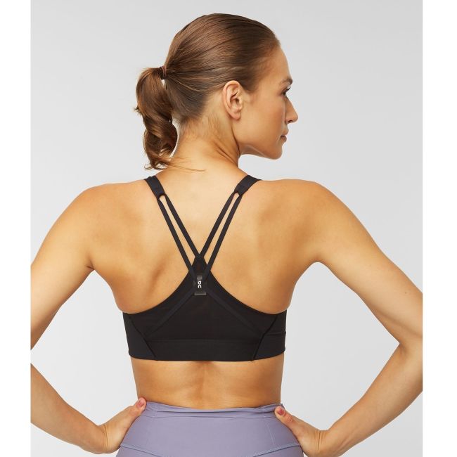 On Cloud - bustiera sport femei Active Bra - negru
