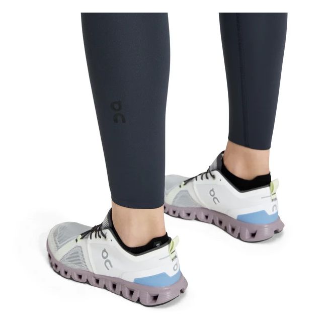 On Cloud - colanti lungi alergare pentru femei Movement Tights Long - negru albastru deschis