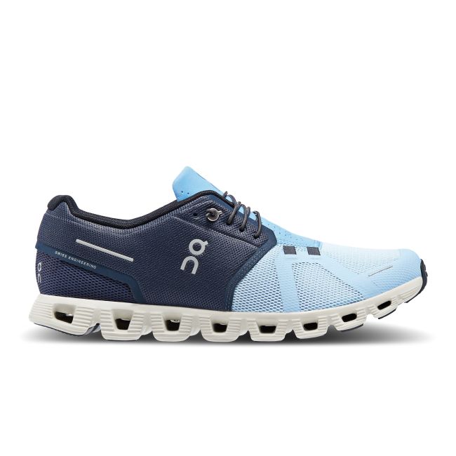 On Cloud 5 - pantofi alergare pentru barbati - albastru Navy | Light