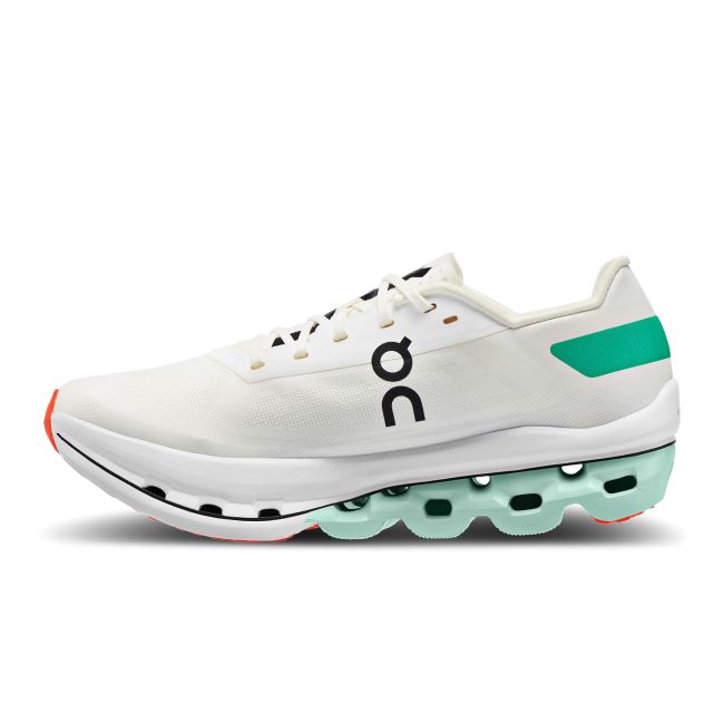 On Cloudboom Echo pantofi alergare maraton pentru femei - alb verde menta negru