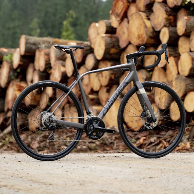 Orbea AVANT H60 Moondust Blue - Titan - bicicletă șosea anduranță