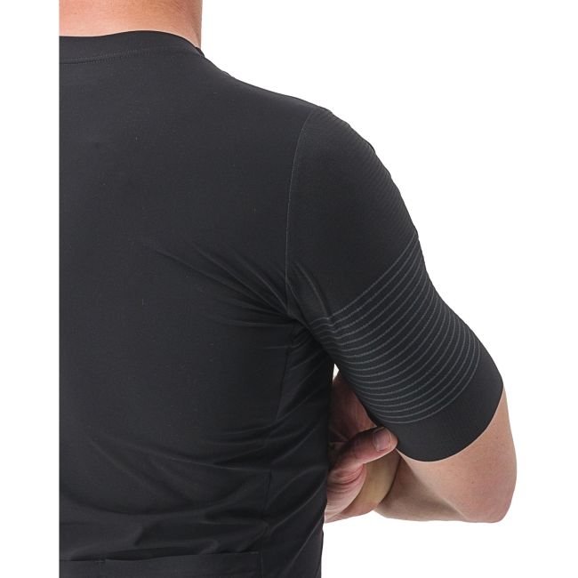 Castelli - tricou ciclism barbati, maneca scurta Premio jersey - negru