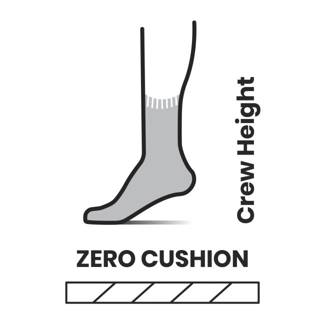 Smartwool - sosete sport Everyday Margarita Crew Zero Cushion socks - dungi multicolore gri portocaliu mov