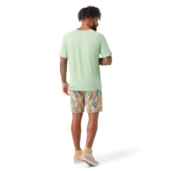 Smartwool - tricou sport barbati maneca scurta Active Ultralite Short Sleeve tee - verde deschis fistic