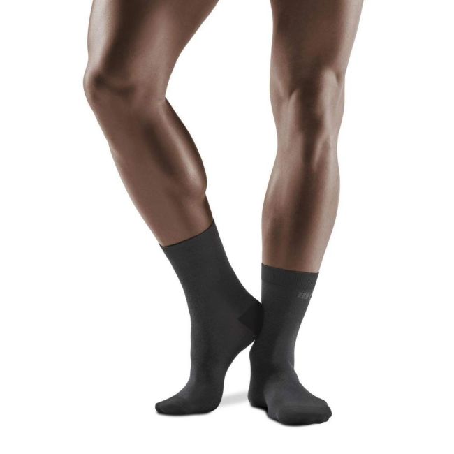 CEP - Sosete compresie scurte barbati Business all day Compression Mid Cut Socks - negru