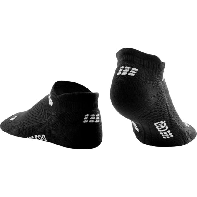 CEP - sosete compresie scurte barbati The Run Socks No show - negru gri