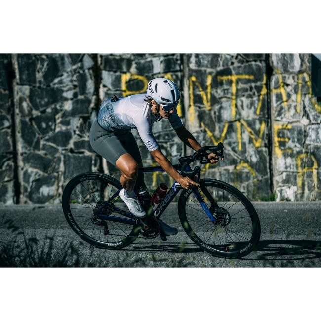 Castelli - pantaloni scurti ciclism cu bretele pentru femei Free Aero RC bibshorts - visiniu