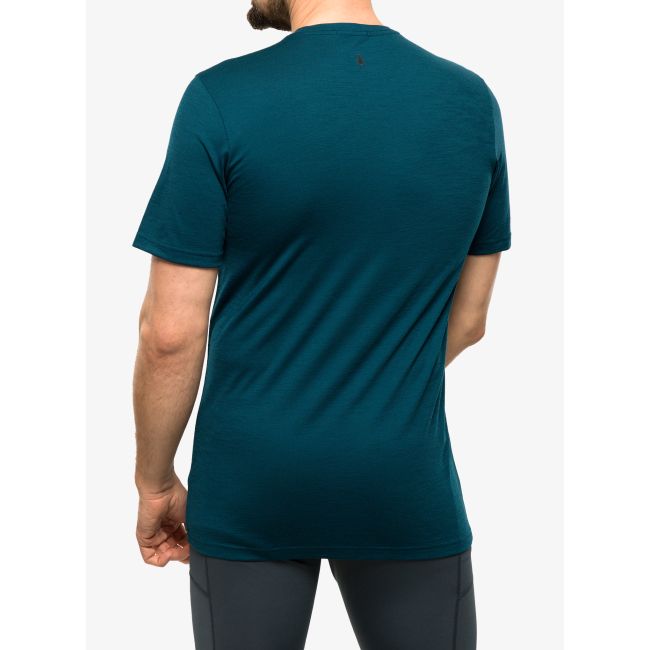 Smartwool - tricou sport unisex maneca scurta Companion Trek Graphic Short Sleeve Tee - albastru inchis amurg