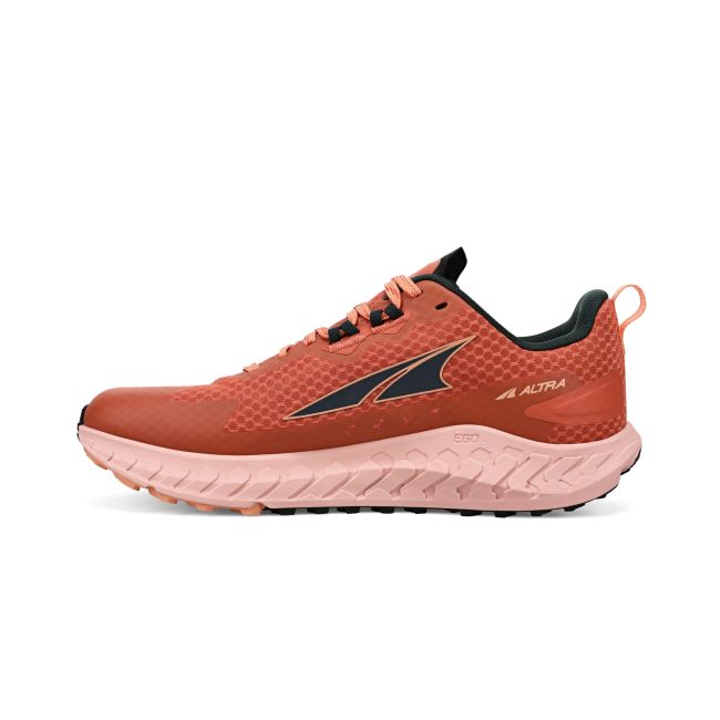 Altra - pantofi trail - Outroad W - rosu-portocaliu