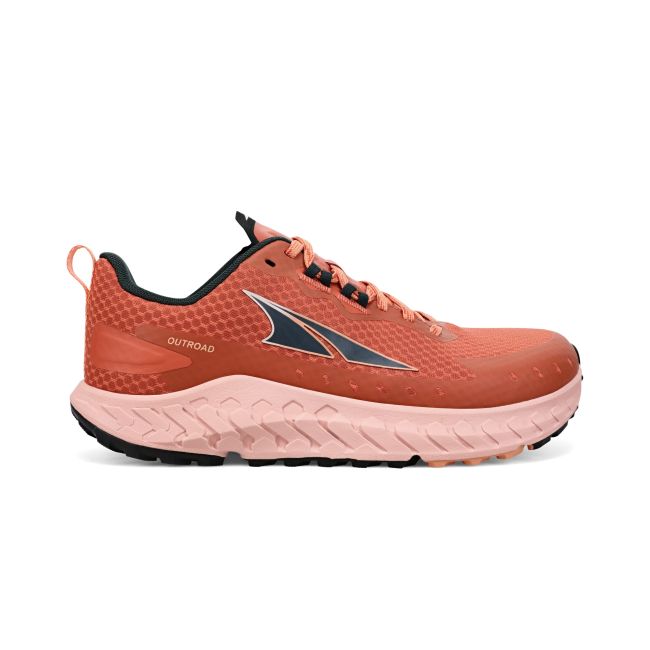 Altra - pantofi trail - Outroad W - rosu-portocaliu