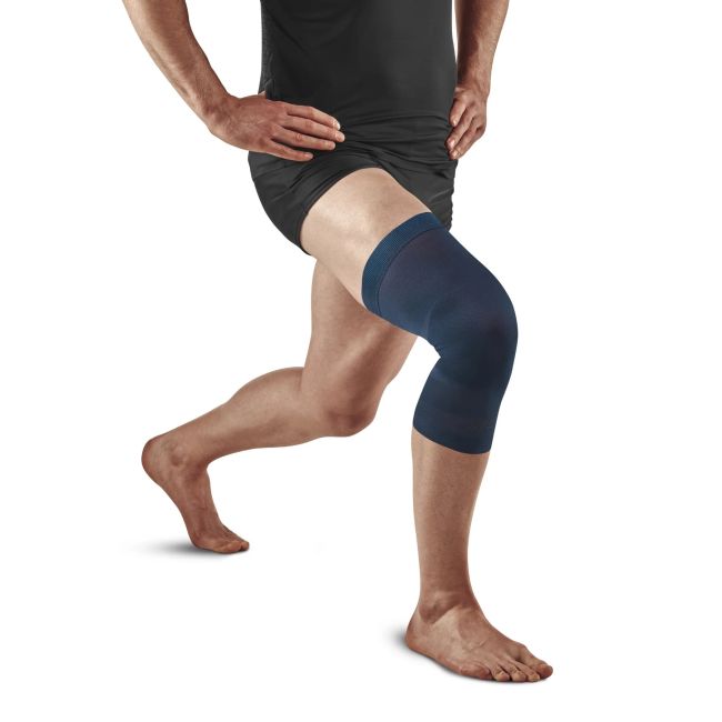 CEP - Genunchiera orto pentru compresie si protectie genunchi Light Support Compression Knee Sleeve - albastru inchis