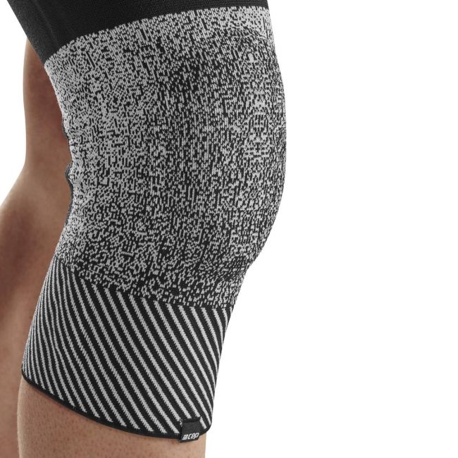 CEP - Genunchiera orto pentru compresie si protectie genunchi Max Support Compression Knee Sleeve - negru gri