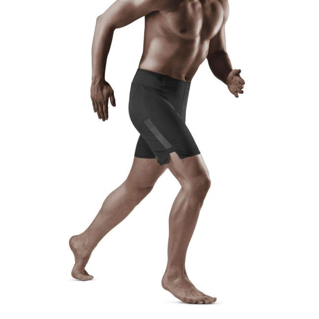 CEP - Pantaloni scurti alergare pentru barbati Run Loose Fit Shorts - negru