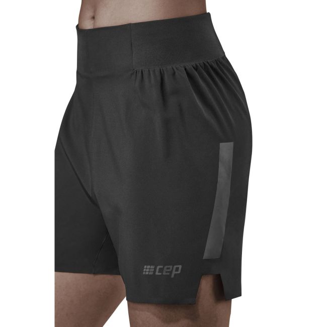 CEP - Pantaloni scurti alergare pentru femei Run Loose Fit women Shorts - albastru