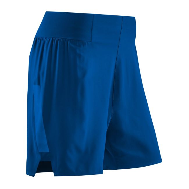 CEP - Pantaloni scurti alergare pentru femei Run Loose Fit women Shorts - albastru