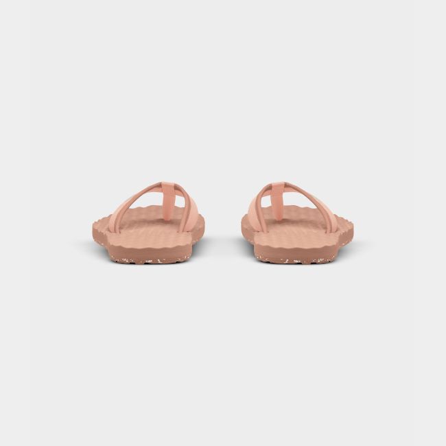 The North Face - slapi Base Camp Mini Slip-ons II W pentru femei - Cafe Creme | Evening Sand Pink