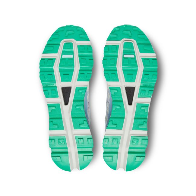 On Cloudvista - pantofi alergare pentru barbati - alb albastru verde Creek | Mint