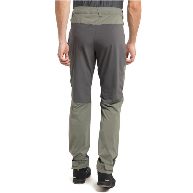 Haglofs - Pantaloni drumetie barbati Lite Flex pants - verde army beluga gri inchis magnetita
