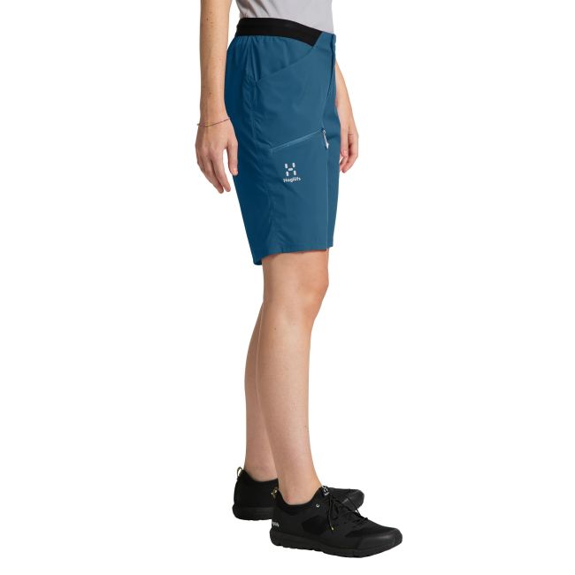 Haglofs - Pantaloni scurti drumetie femei L.I.M Fuse shorts - albastru inchis ocean