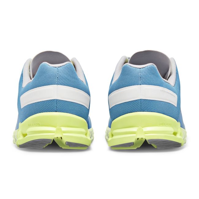 On CloudFlow - pantofi sport pentru barbati - albastru alb galben DUST | SEEDLING