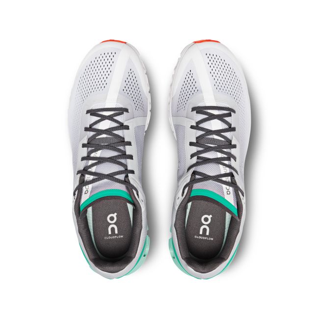 On CloudFlow - pantofi sport pentru barbati - gri verde negru Glacier | Creek