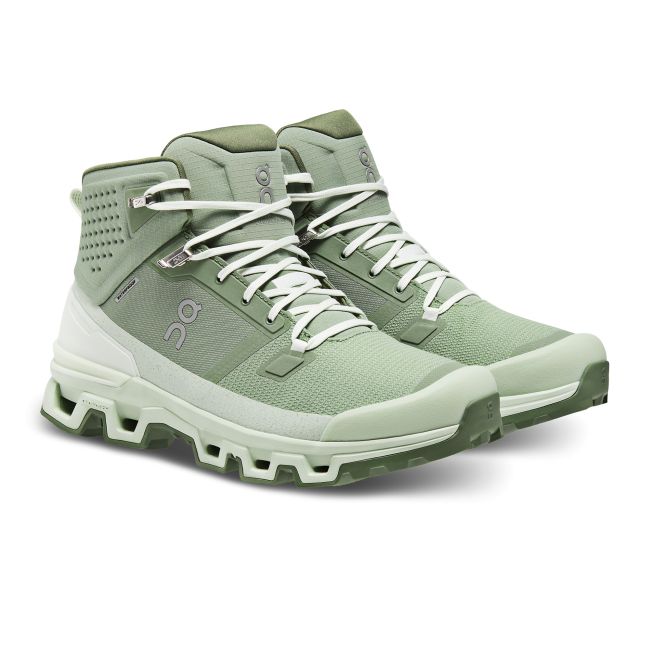On Cloudrock 2 Waterproof - ghete sport pentru barbati - verde deschis gri Reseda | Aloe