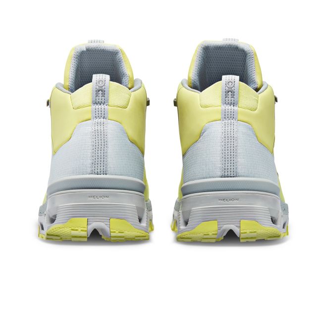 On Cloudtrax Waterproof - ghete sport pentru femei - galben deschis zest gri glaciar