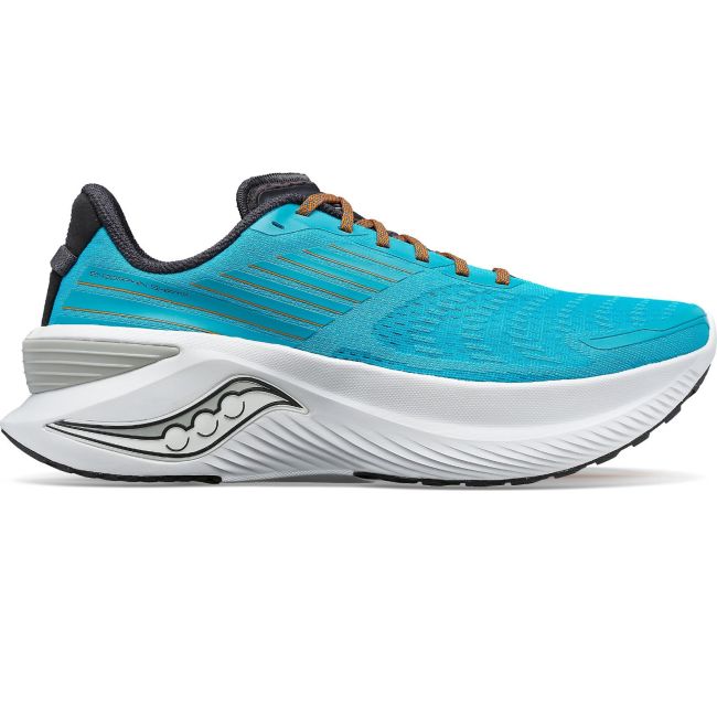 Saucony - pantofi alergare pentru barbati Endorphin Shift 3 - albastru Agave alb negru bazalt