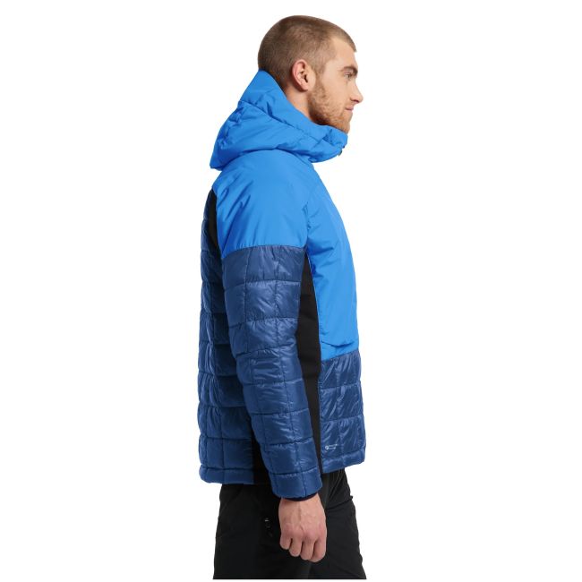Haglofs - Jacheta iarna barbati Nordic Mimic Hood - albastru baltic albastru nordic