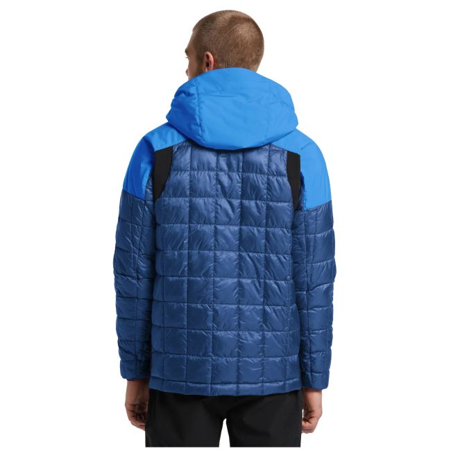 Haglofs - Jacheta iarna barbati Nordic Mimic Hood - albastru baltic albastru nordic