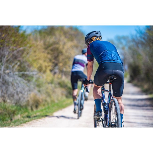 Northwave - tricou ciclism mânecă scurtă pentru bărbați Storm Air Jersey - gri închis galben fluo
