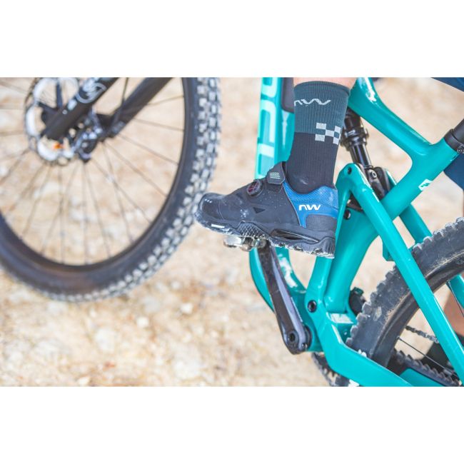Pantofi MTB Northwave Enduro Mid 2 - negru/gri închis | All Mountain