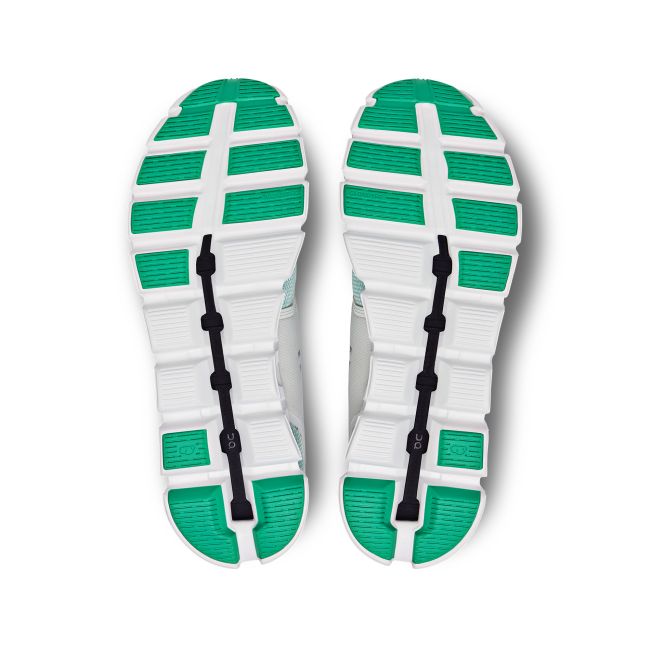 On Cloud 5 Push - pantofi sport pentru barbati - alb fildes verde padure bleumarin
