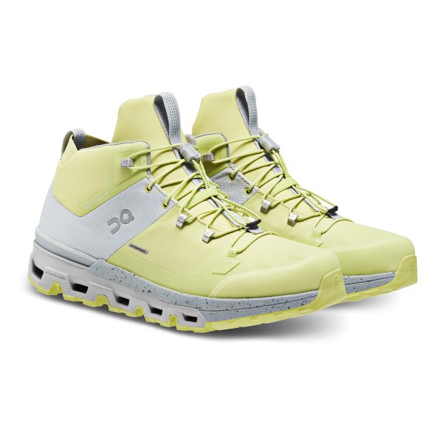 On Cloudtrax Waterproof - ghete sport pentru barbati - galben deschis Zest gri Glaciar