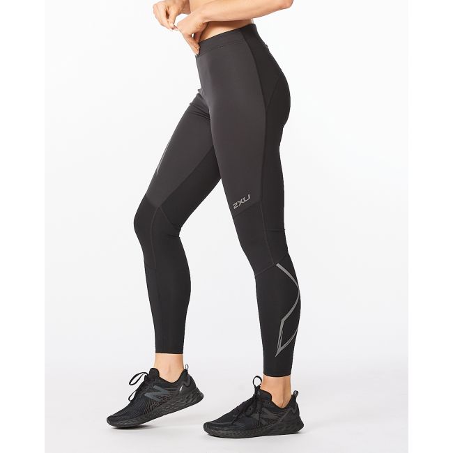 2XU - colanti compresie femei pentru iarna Wind Defence - negru