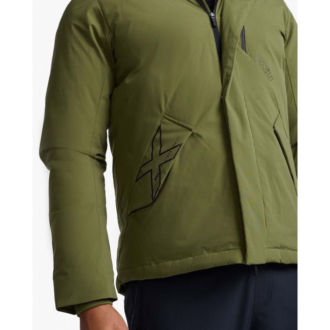 2XU - jacheta iarna cu puf - Utility Insulation Jacket - verde army