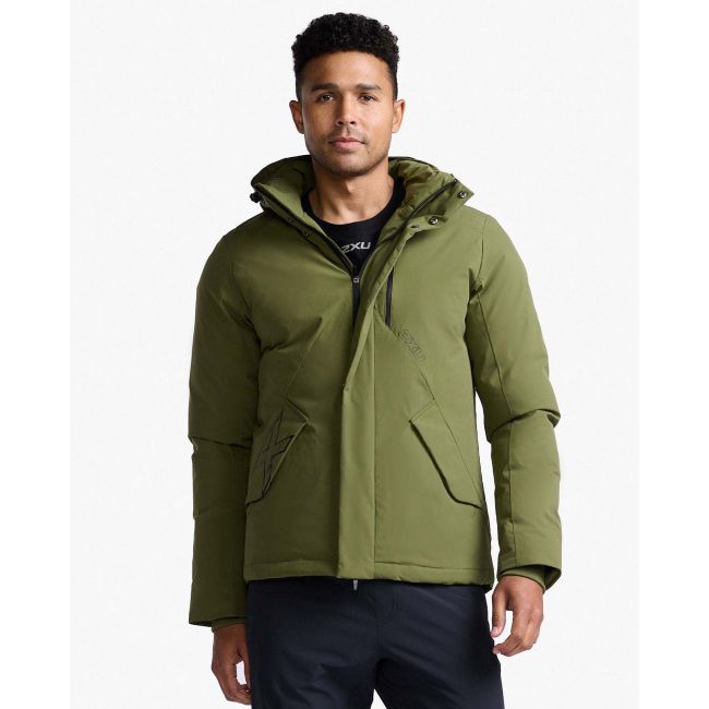 2XU - jacheta iarna cu puf - Utility Insulation Jacket - verde army