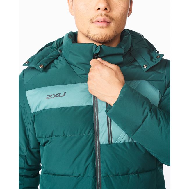 2XU - jacheta iarna cu puf - Utility Insulation Jacket - verde