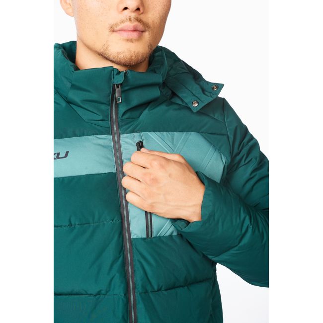 2XU - jacheta iarna cu puf - Utility Insulation Jacket - verde