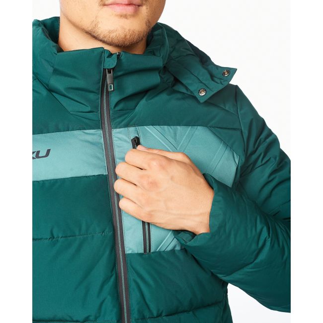2XU - jacheta iarna cu puf - Utility Insulation Jacket - verde