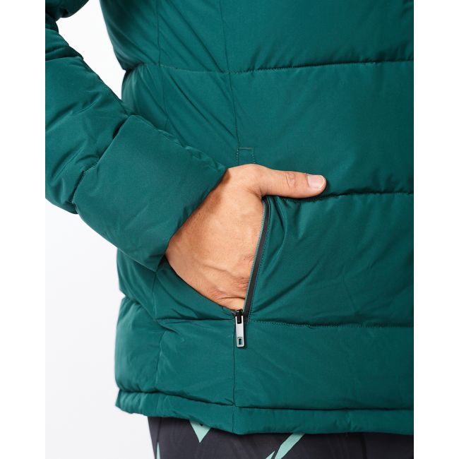 2XU - jacheta iarna cu puf - Utility Insulation Jacket - verde