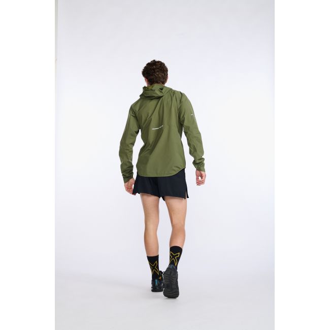 2XU - jacheta impermeabila cu elemente reflectorizante - Light Speed Waterproof Jacket - verde