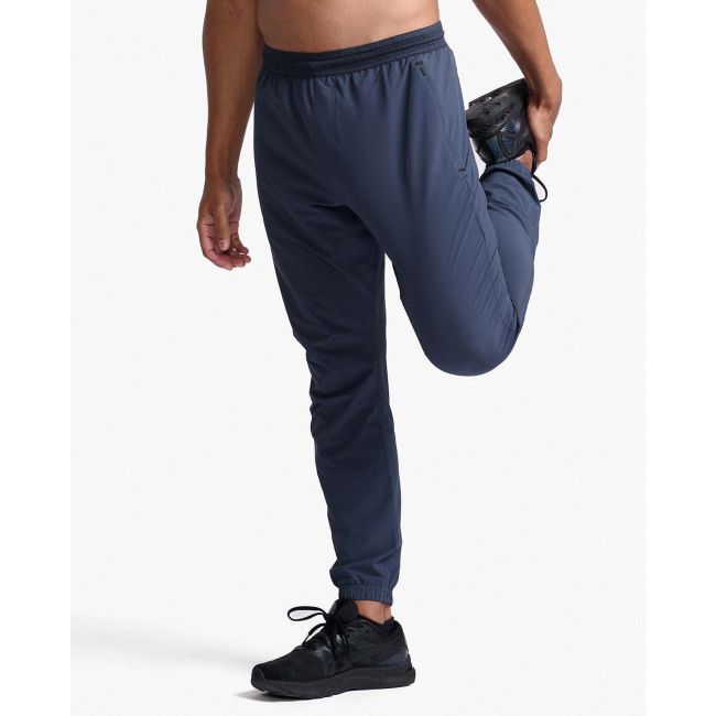 2XU - pantaloni lungi alergare - Light Speed Jogger - bleumarin