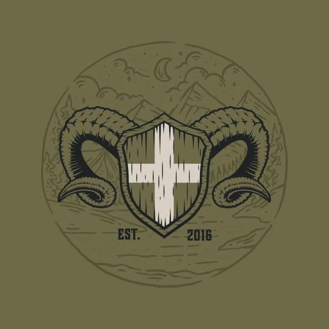 Instinct - Tricou sport Valley Series Organic TS - verde army model Mouflon