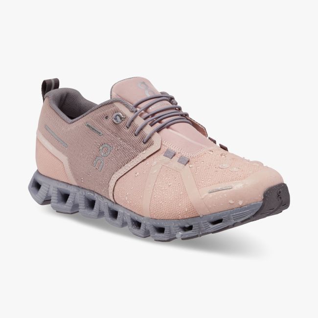 On Cloud 5 Waterproof - pantofi sport pentru femei - Roz deschis gri Fossil