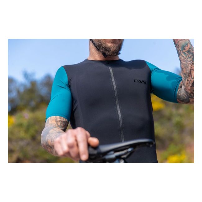 Northwave - Tricou ciclism maneca scurta pentru barbati Extreme short sleeved jersey - negru albastru